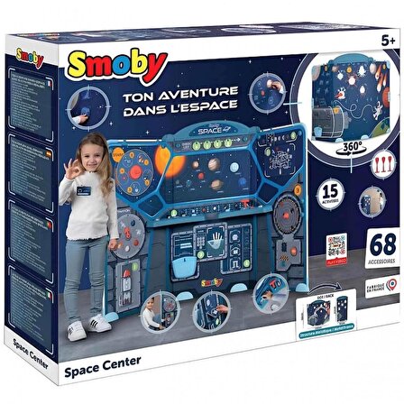 Smoby Aksesuarlı Uzay İstasyonu Oyun Seti 7600390100