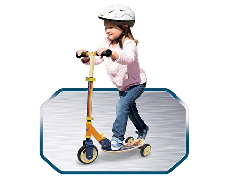 Smoby 3W Katlanabilir Ahşap Scooter - SMB-7600750119