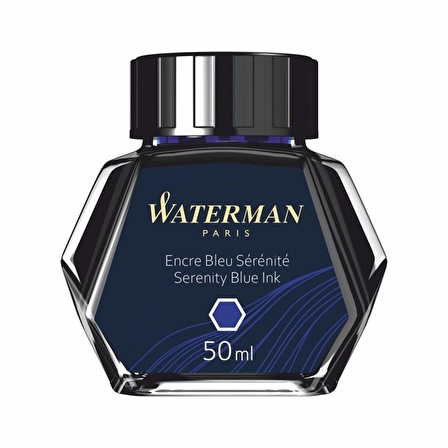 Waterman Şişe Mürekkep Mavi S0110720