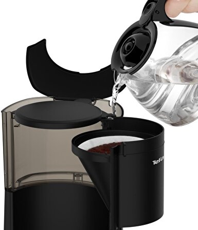 Tefal Principio Solo Mat Siyah Filtre Kahve Makinesi