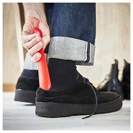 IKEA Snöskyffel Metal Ayakkabı Çekeceği - Kırmızı - 18 cm 