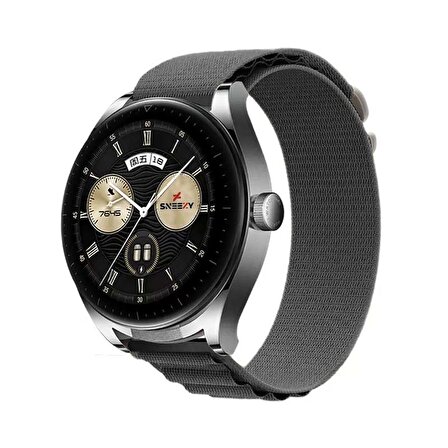 Huawei Watch GT3 Elite-Active 46mm-GT3 Pro-GT3 Se 22mm Uyumlu Frost Alpine Loop Kordon