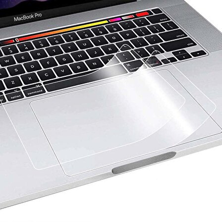 Sneezy Apple Macbook Pro 16.2 İnç M1 A2485 Uyumlu Touchpad Koruyucu Nano Jelatin