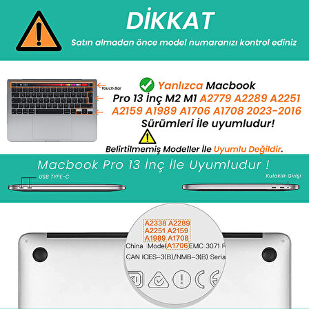 Sneezy Apple Macbook Pro 13 İnç A2251 Uyumlu Touchpad Koruyucu Nano Jelatin