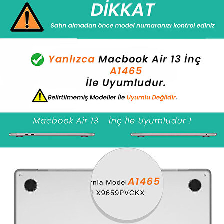 Sneezy Apple Macbook Air 13.3 İnç A1465 Uyumlu Touchpad Koruyucu Nano Jelatin