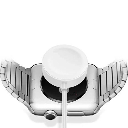 Sneezy Apple Watch 1-2-3-4-5-6 İle Uyumlu Manyetik Yedek Hızlı USB Şarj Kablosu