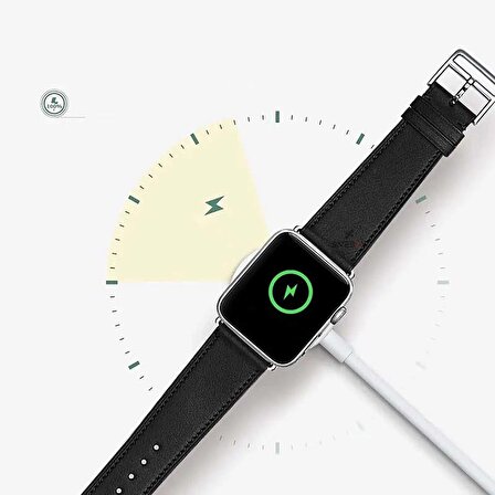 Sneezy Apple Watch 1-2-3-4-5-6-7-8-9 İle Uyumlu Manyetik Yedek Hızlı TYPE-C Şarj Kablosu