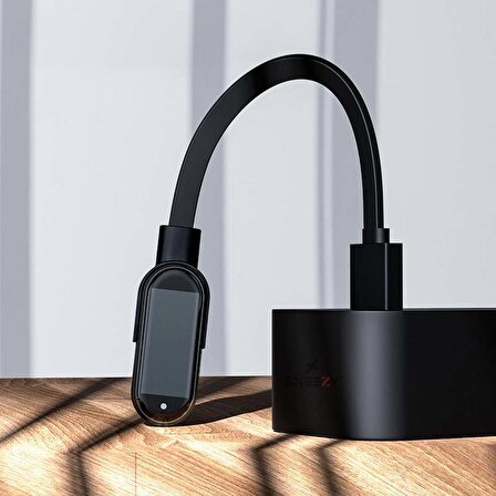 Sneezy Mi Band 3 İle Uyumlu Yedek Hızlı USB Şarj Kablosu