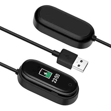 Sneezy Mi Band 4 İle Uyumlu Yedek Hızlı USB Şarj Kablosu