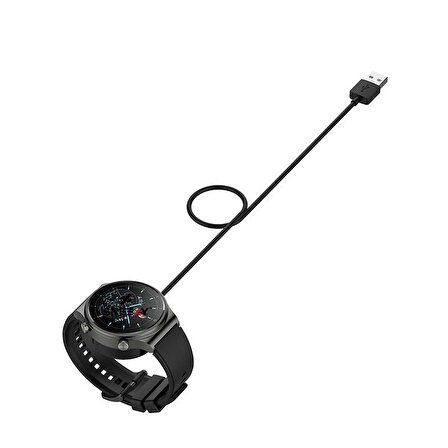 Sneezy Huawei Watch 3 Watch 3 Pro İle Uyumlu Yedek Hızlı USB Şarj Kablosu