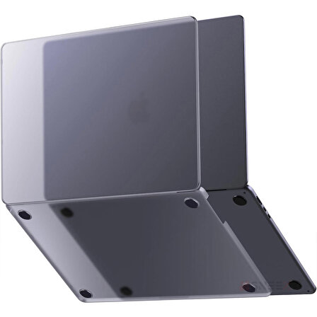 MacBook Air 13.6 İnç Kılıf M3-M2 / A3113-A2681, için Dayanıklı Koruyucu Mat Plastik Sert Kılıf