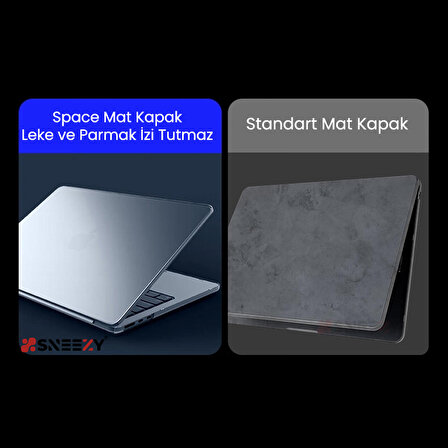 MacBook Air 13.6 İnç Kılıf M3-M2 / A3113-A2681, için Dayanıklı Koruyucu Mat Plastik Sert Kılıf