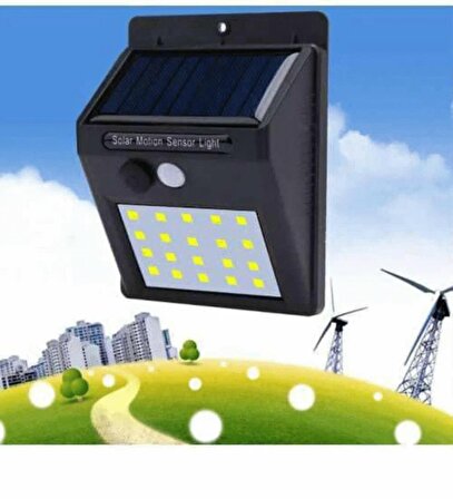 SOLAR POWERED LED SENSÖR APLİK