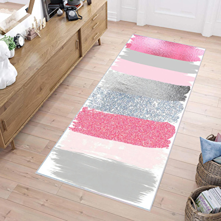Dijital Baskı Yıkanabilir Kaymaz Taban Salon Halısı Ve Yolluk RVG0242