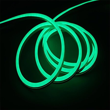 Pairo Mini Neon Flex LED IP65 24V Yeşil - 50 Metre