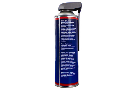 Tetikli Çubuklu Kapak Toz Alıcı Basınçlı Hava Spreyi Air Duster 500 ml