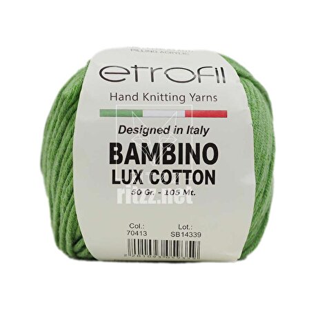 Etrofil Bambino Lux Cotton 70413 Açık Yeşil