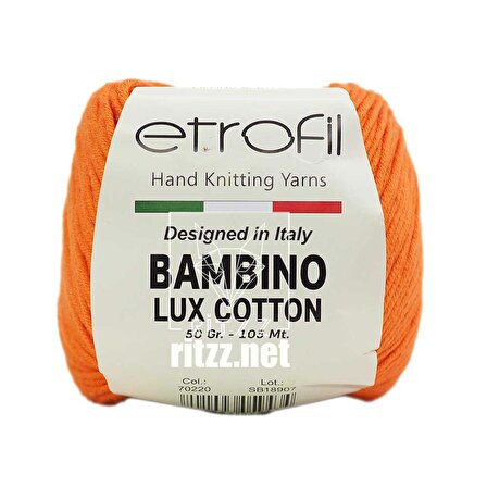 Etrofil Bambino Lux Cotton 70220 Turuncu