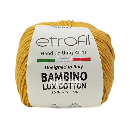 Etrofil Bambino Lux Cotton 70221 Hardal