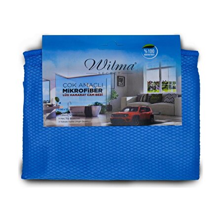 Wilma Secret Temizlik Cam Bezi 40x40 6'lı Paket