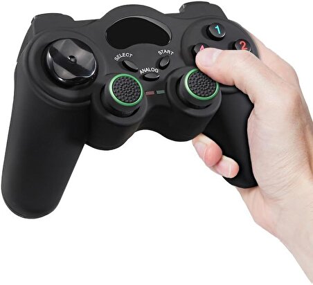 Analog Başlık Joystick için Ps5 | PS4 | PS3 | Xbox One | Xbox One S | Xbox 360 | Wii U Siyah-Yeşil