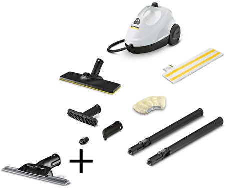 Karcher SC 2 EasyFix Buharlı Temizlik Makinesi+Pencere Nozülü 15126000