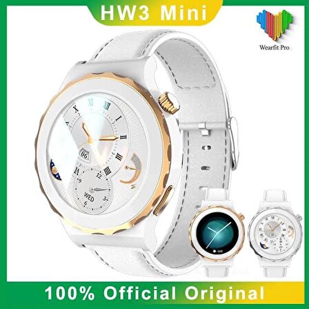 Saatimonline HW3 mini Beyaz Akıllı Saat