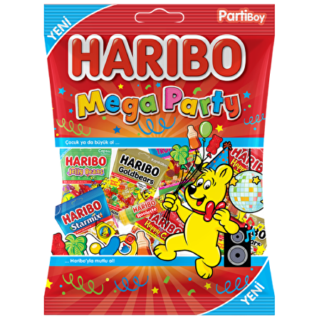 Haribo Mega Party 200 G x 6 Adet
