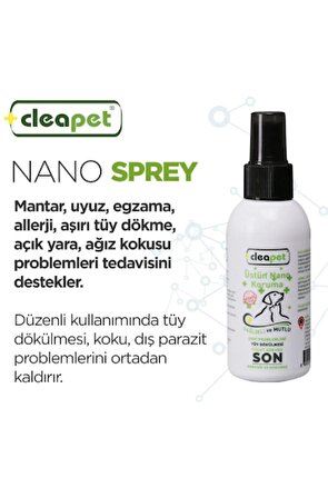 Cleapet Tedavi Ve Hijyen Nano Sprey 150 ml