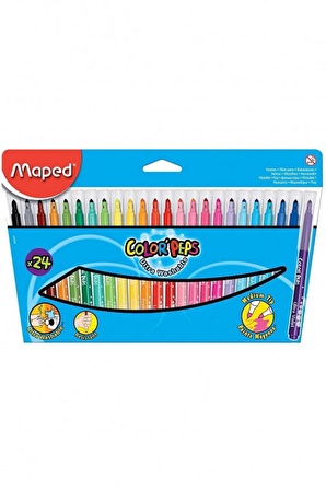 Maped Color Peps Keçe Kalem 24 Renk