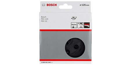 Bosch PEX12x12Ax125mm Zımpara Tabanı Orta Sertlik
