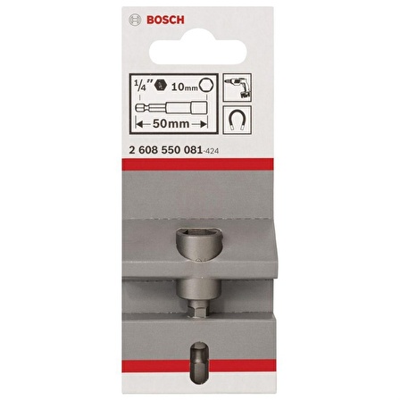 Bosch Lokma Anahtarı 50*10 mm M6 - 2608550081