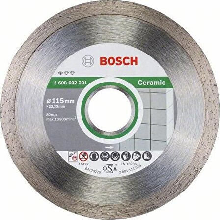 Bosch Seramik Elmas Kesme Diski 115x22,23x1,6x7mm