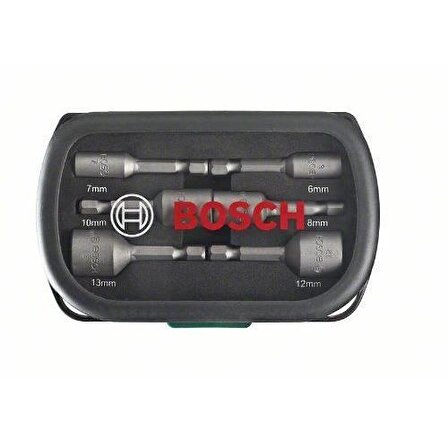 Bosch DIY-P Lokma Anahtar Ucu Manyetik Set 6 lı