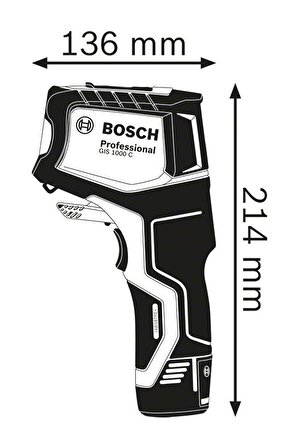 Bosch GIS 1000 C Isı Dedektörü Solo