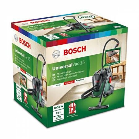Bosch UniversalVac 15 1500 W Toz Torbalı Süpürge