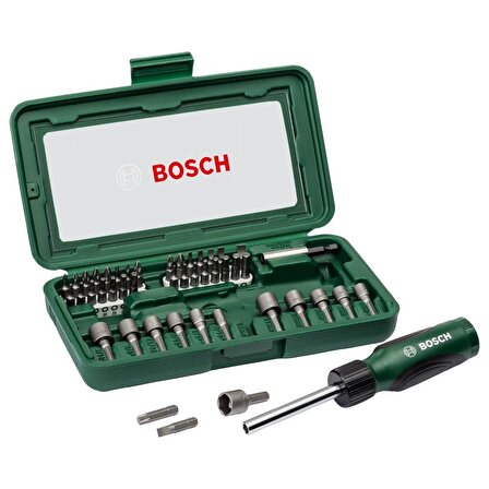 Bosch 46 Parça Tornavidalı Vidalama ve Lokma Ucu Seti 2607019504