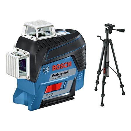 Bosch GLL 3-80C+BT150 Çizgili Hizalama Lazeri