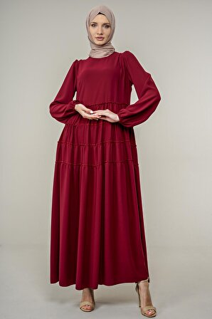 Kadın Boydan Krep Elbise 2328