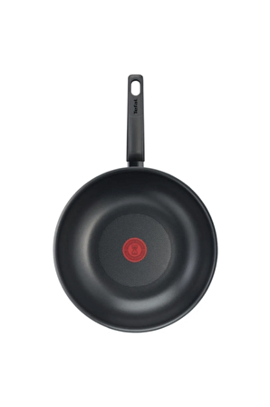 Tefal Titanium 1X SimpleCook 28 cm Yanmaz/Yapışmaz Titanyum Wok Tava