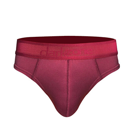 Erkek Bordo Pamuklu Slip