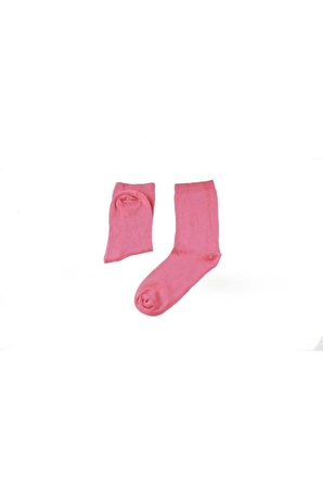 Kadın Bambu Soket Çorap Dikişsiz Yumuşak 3'lü DIK1992RY2, 36-40 Yavru Ağzı-Gül Kurusu-Açık Lila