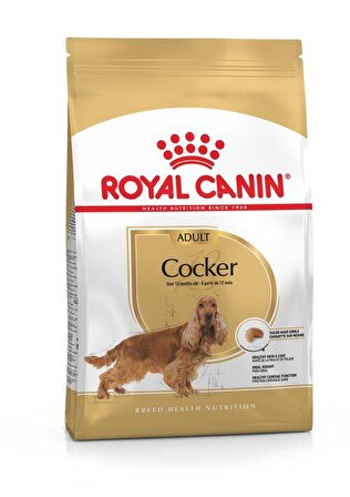 Royal Canin Tavuklu Cocker Irkı Yetişkin Kuru Köpek Maması 3 kg