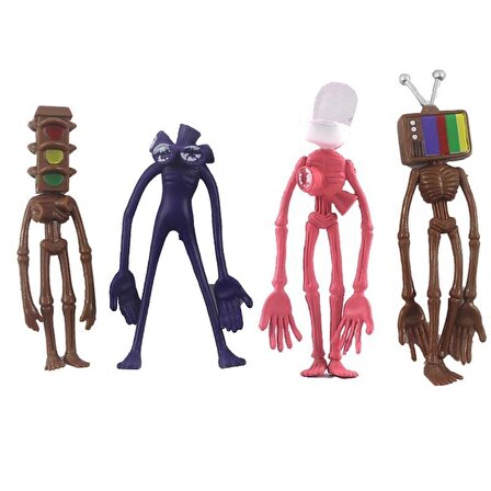 Siren Kafa 8 adet 10-12 cm figur set