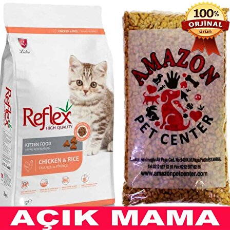 Reflex Kitten Tavuklu Yavru Kedi Maması Açık 1 Kg