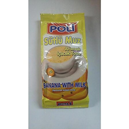 Poli Toz İçeçek Sütlü Muz 250Gr