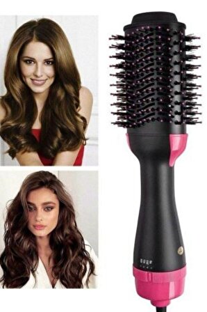 Hair Dryer And Styler Kurutmalı Saç Şekillendirici Tarak Saç Düzleştirici Tarak