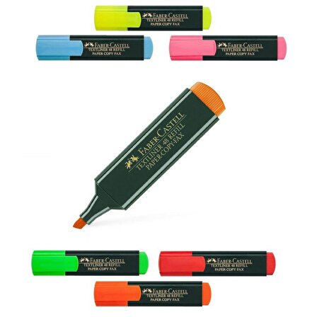 Fosforlu Kalem İşaret Kalem 1548 Texliner Tüm Renkler 1 Adet