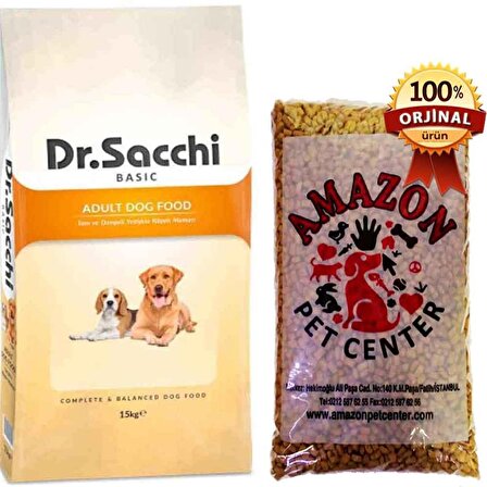Dr.Sacchi Tavuklu Köpek Maması Açık 1 Kg