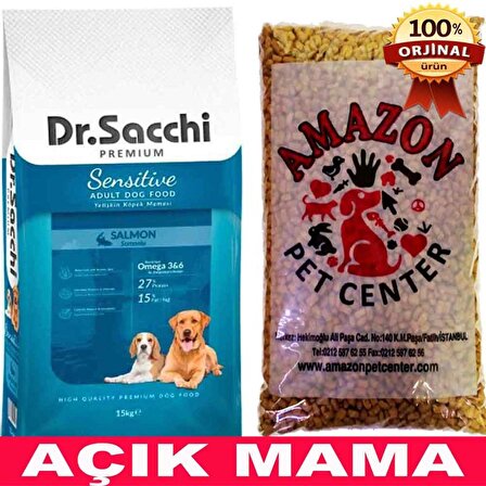Dr Sacchi Salmonlu Köpek Maması Açık 1 Kg